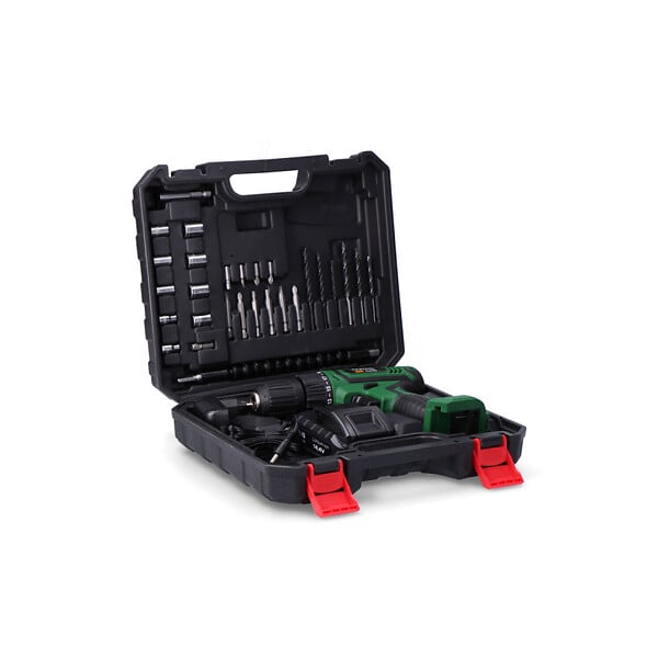 KOMA TOOLS - Perceuse-visseuse 20V KOMA TOOLS - Batterie 2,0Ah - Chargeur - 27 accessoires - large