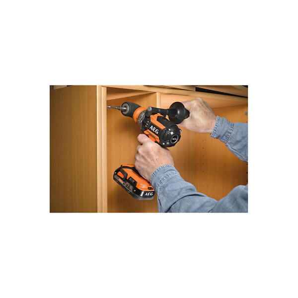 AEG - [JAMAIS UTILISÉ] Mandrin renvoi d'angle AEG - BSB18CBL-RAA - large
