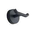 KIAMAMI VALENTINA - Porte-Manteau Mural En Acier Inoxydable Noir Mat | Violetta - vignette