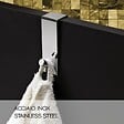 KIAMAMI VALENTINA - Porte-Manteau Simple En Acier Inoxydable - vignette