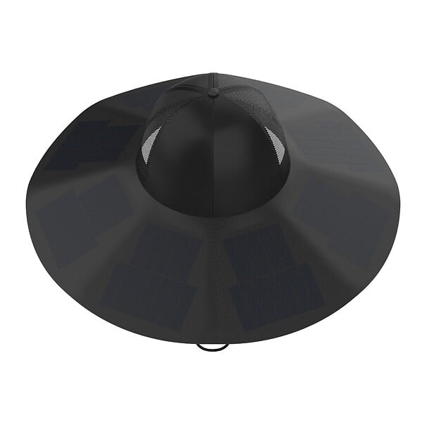 ECOFLOW - CHAPEAU SOLAIRE ECOFLOW - CONNECTIQUES USB INTEGRÉES POUR RECHARGE MOBILE - large