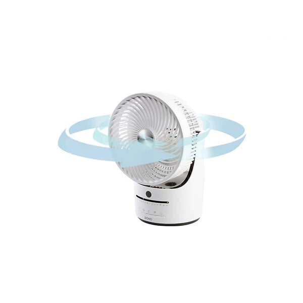 DOMO - ventilateur de table 20cm 45w 3 vitesses blanc - DO8148 - large