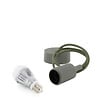 CHACON - Kit de suspension ampoule LED connectée - Vert - Chacon - vignette