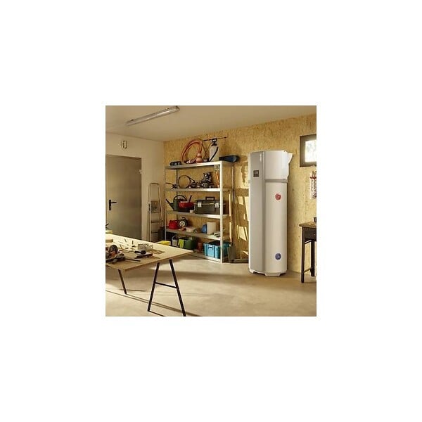 ATLANTIC - Chauffe-eau thermodynamique connecté Calypso Atlantic - 1800W - Vertical socle - 200L - large