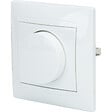 ZENITECH - Variateur rotatif encastré 200W Zyna - Blanc - Zenitech - vignette