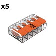 WAGO - Sachet de 5 bornes 5 entrées série 221 - Wago - vignette