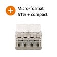 WAGO - Mini borne S2273 avec 8 entrées et conducteurs 2,5mm² - Wago - vignette