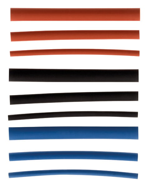 ZENITECH - Lot de 30 gaines thermorétractables pour fils et cosses - Ø1,6/5mm - Zenitech - large