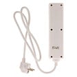 ZENITECH - Bloc multiprise 4 prises 2P+T 16A blanc - Zenitech - vignette