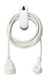 WATTANDCO - Rallonge 3m avec pince - blanc - Watt and Co - vignette