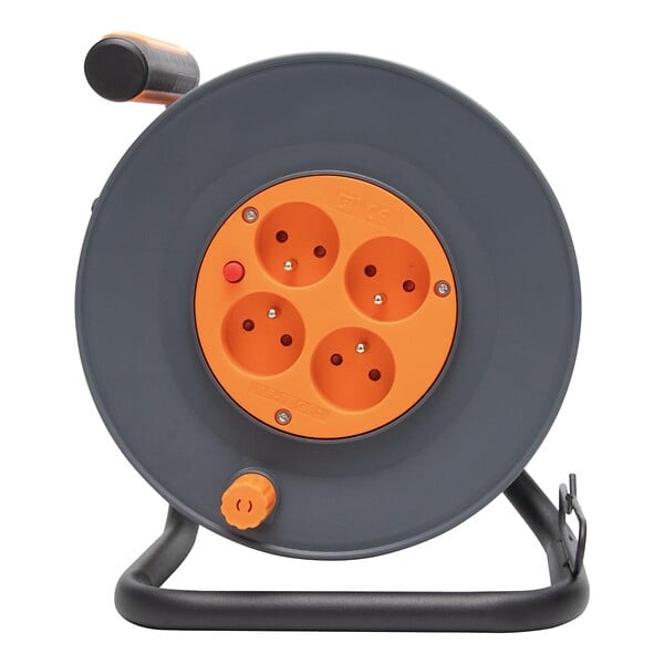 ZENITECH - Enrouleur 4 prises déportées 2P+T 16A 25m- Zenitech - large