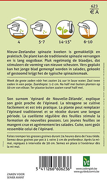 ARBORIX - Épinards Nouvelle-Zélande - Ca. 2 gr (Livraison Gratuite) - large