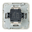 ZENITECH - Interrupteur transversal encastré chrome - Zenitech - vignette