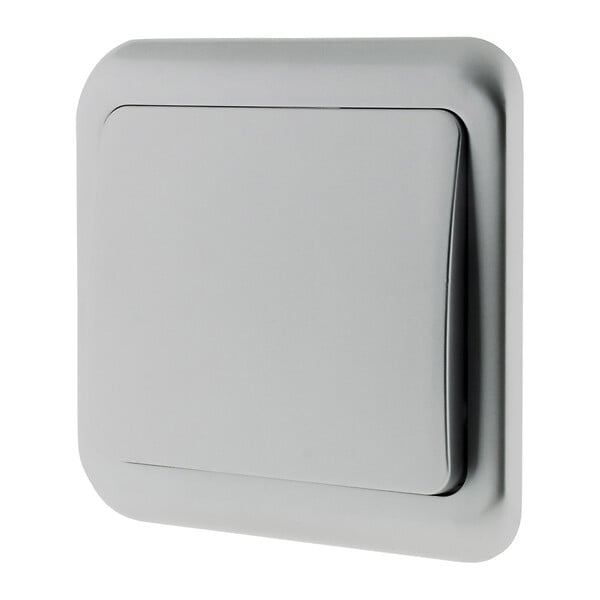 ZENITECH - Interrupteur transversal encastré chrome - Zenitech - large