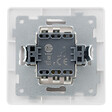 ZENITECH - Bouton poussoir à voyant 10A - Blanc - Orys - Zenitech - vignette