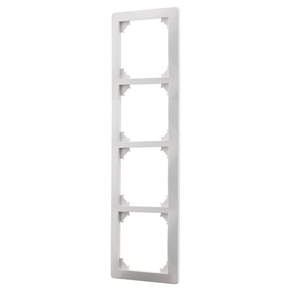 ZENITECH - Quadruple plaque de finition - Blanc - Orys - Zenitech - large