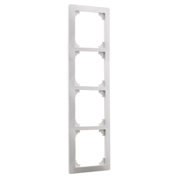 ZENITECH - Quadruple plaque de finition - Blanc - Orys - Zenitech - large