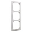 ZENITECH - Triple plaque de finition - Blanc - Orys - Zenitech - vignette
