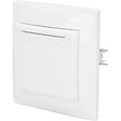 ZENITECH - Prise Schuko à clapet encastrée - Blanc - Zyna - Zenitech - vignette