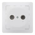 ZENITECH - Prise TV-SAT - Blanc - Orys - Zenitech - vignette