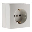 ZENITECH - Prise Schuko saillie 16A Bel'Vue - Blanc - Zenitech - vignette
