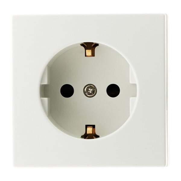 ZENITECH - Prise Schuko saillie 16A Bel'Vue - Blanc - Zenitech - large