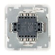 ZENITECH - Interrupteur double encastré Antaria - Blanc - Zenitech - vignette