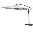 CONCEPT USINE - Parasol  ecru déporté rond 2,95 x 2,95 m CAPRI - vignette