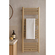 STANO - Radiateur sèche-serviettes eau chaude CODA 120 x 50 cm beige mat - vignette