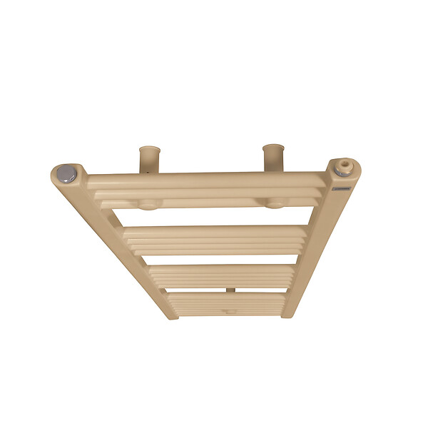STANO - Radiateur sèche-serviettes eau chaude CODA 120 x 50 cm beige mat - large