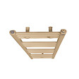 STANO - Radiateur sèche-serviettes eau chaude CODA 120 x 50 cm beige mat - vignette