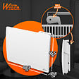 WARM TECH - Radiateur inertie fonte 1000 W - IP24 - NF - Fil pilote 6 ordres. - vignette
