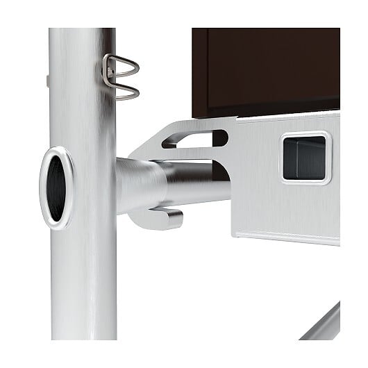 TUBESCA COMABI - Echafaudages roulants en aluminium Runner - 1 plancher - plancher 1,6 m - large