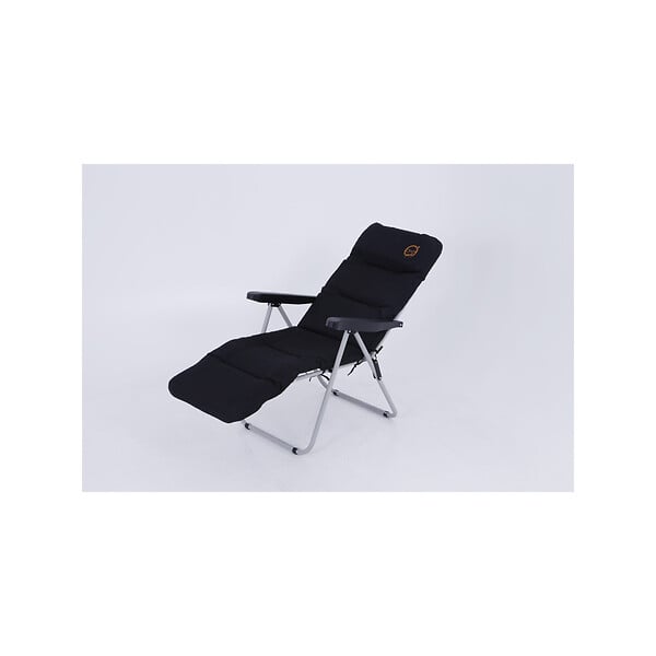 O'CAMP - Lot de 2 fauteuils de camping relax pliables - Multipositions - 62 x 92 x 105 cm - large