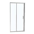 KINDFORD - Porte douche coulissante réversible transparent - l100xH190cm - vignette
