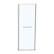 KINDFORD - Porte de douche pivotante en verre trempé - l90xH200cm 8mm - vignette