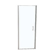 KINDFORD - Porte de douche pivotante transparente - l90xH190cm 6mm - vignette