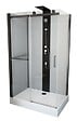 KINDFORD - Cabine de douche - L120xH220XP80cm - vignette