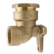 RAIN - Raccord laiton mural 3-4 f d25 plymouth - vignette