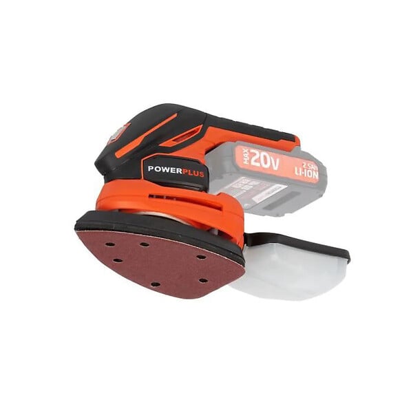 DUAL POWER - Ponceuse triangulaire à batterie 20v Dual Power - large
