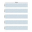 99DECO - Contremarches PVC pour escalier - floral bleu - Lot de 5 (18x100 cm) - vignette