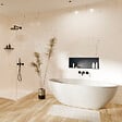 MARMOX - Niche design 40 x 40 cm U-Tile encastrable en acier inox - vignette