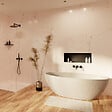 MARMOX - Niche design 40 x 30 cm U-Tile encastrable en acier inox - vignette