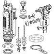 GEBERIT - Mécanisme de chasse complet type 290-380 - double touche - alimentation latérale - vignette
