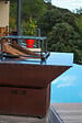GRILL'CHIC - Brasero Mini Cevenol Corten Carre 62 Simple Cuve - vignette