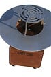 GRILL'CHIC - Brasero Mini Cevenol Corten Rond 62 Simple Cuve - vignette