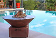 GRILL'CHIC - Brasero Mini Cevenol Corten Rond 62 Simple Cuve - vignette