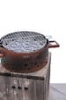 GRILL'CHIC - Brasero Ptit Grill Acier Imitation Corten - vignette