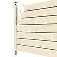 CLOSEA - Kit cloture - Lame 16cm   - PVC Beige - LG: 6m x H: 1m74 - vignette