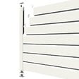 CLOSEA - Kit cloture - Lame 16cm   - PVC Blanc - LG: 6m x H: 0m82 - vignette